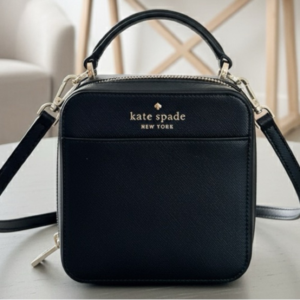 Kate Spade Daisy Vanity Box Saffiano Leather Crossbody Bag WKR00312 Retail $279 - Picture 8 of 8